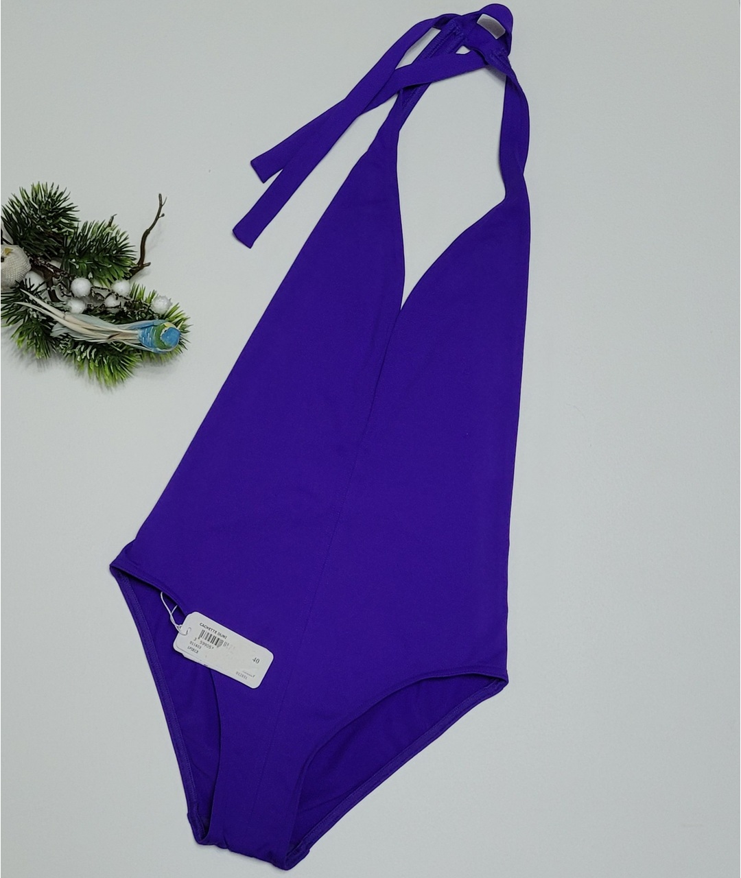 ERES Фиолетовый полиэстеровый купальник, фото 3