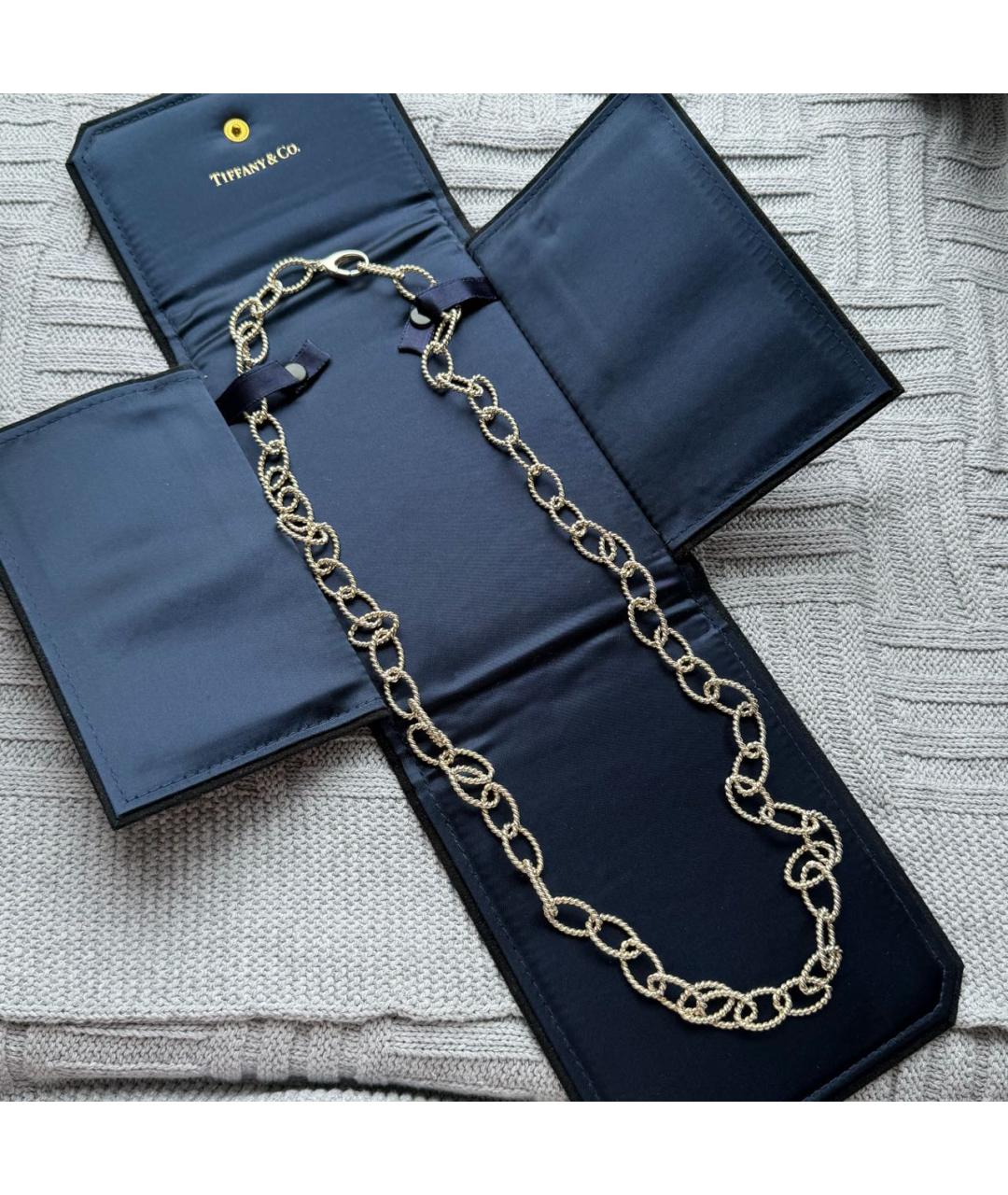 TIFFANY&CO Серебряное серебряное колье, фото 3