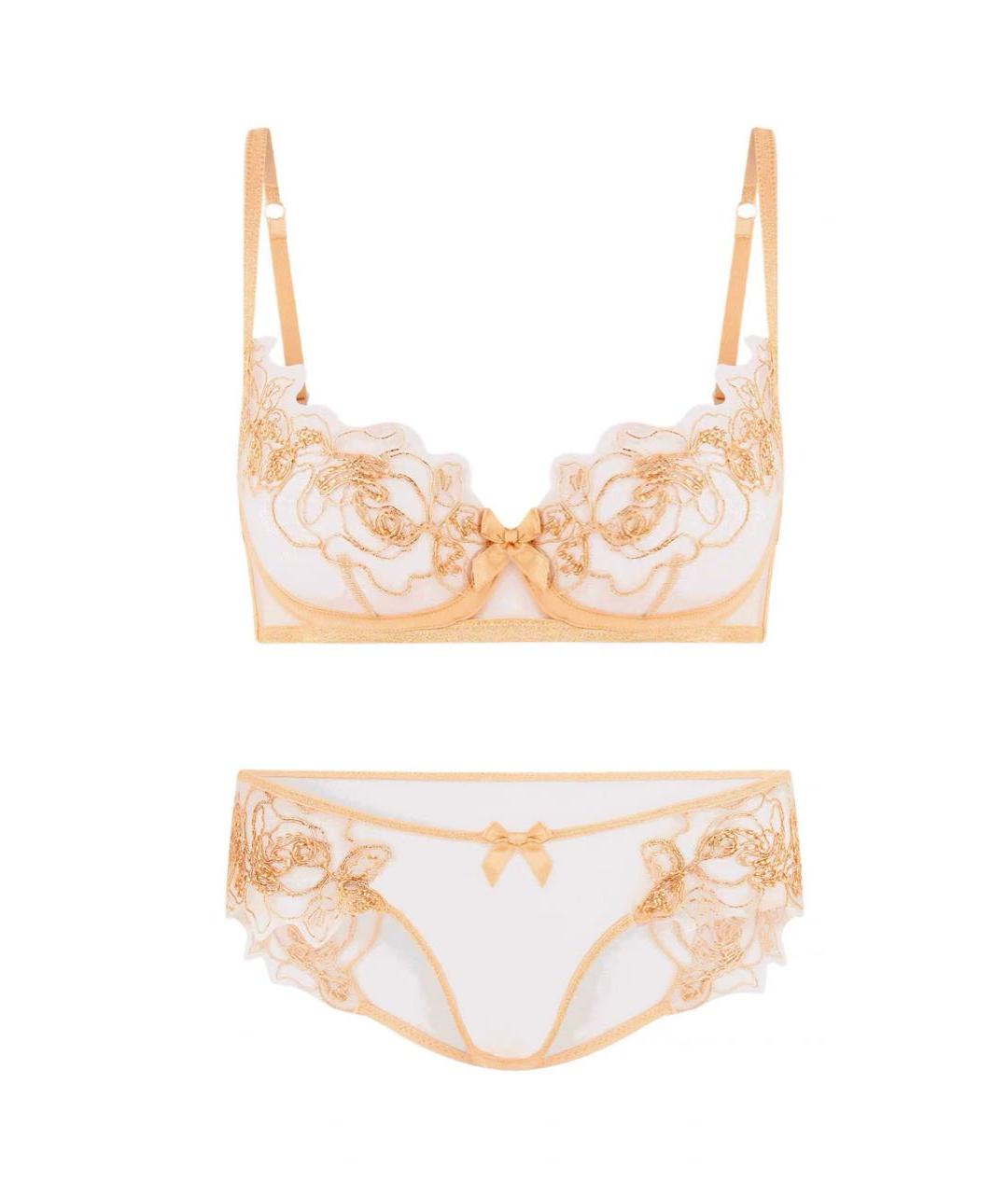 AGENT PROVOCATEUR Золотой комплекты, фото 1