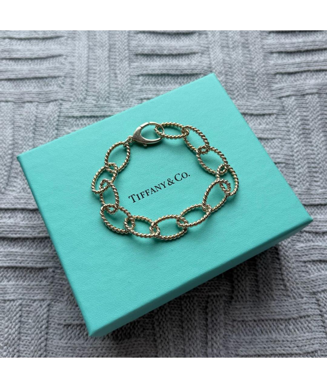 TIFFANY&CO Серебряный серебряный браслет, фото 2