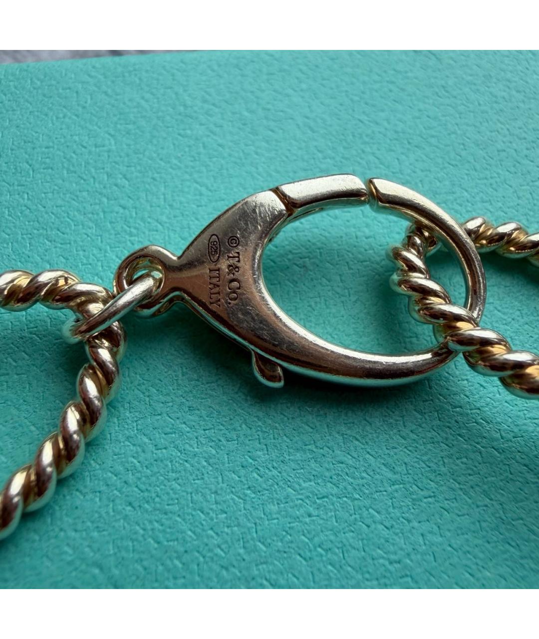 TIFFANY&CO Серебряный серебряный браслет, фото 4