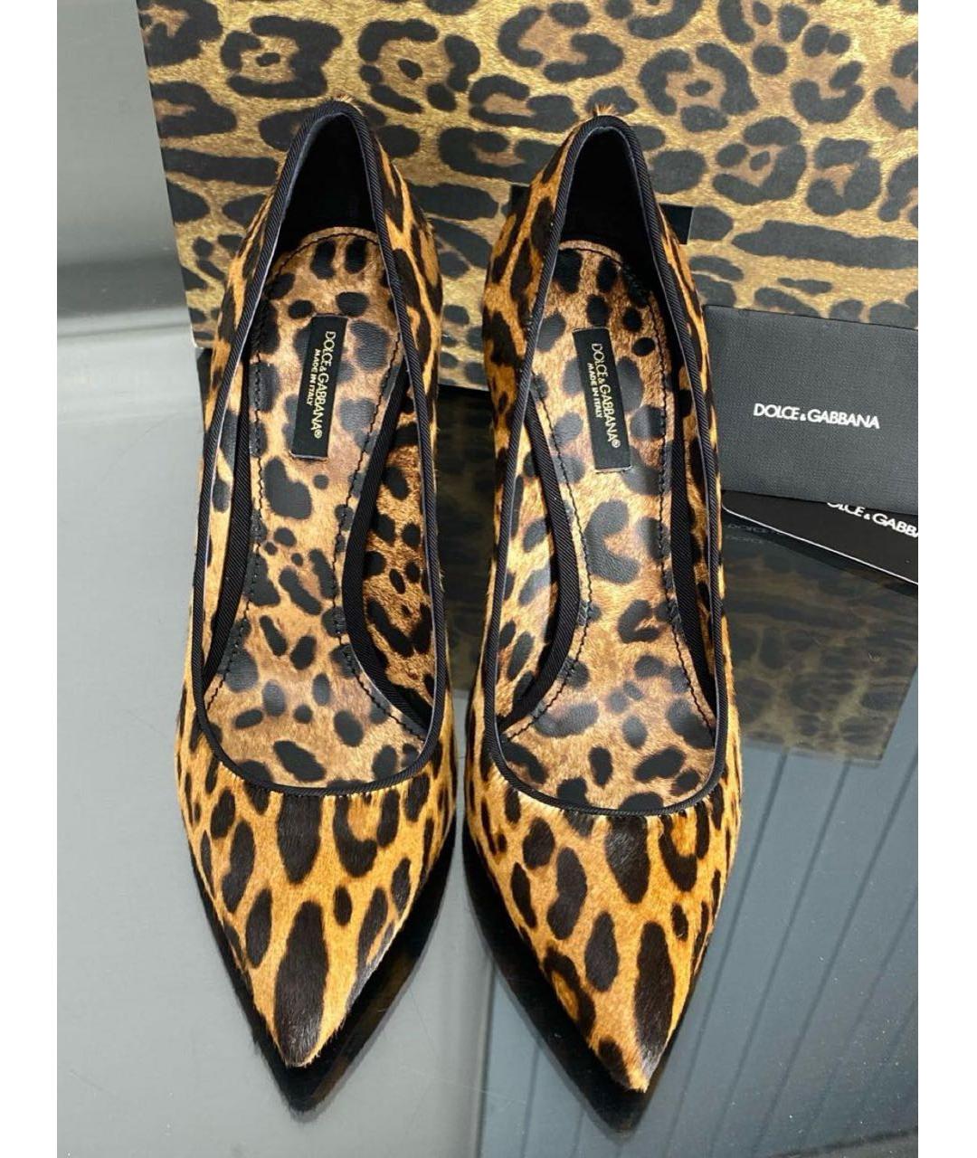 DOLCE&GABBANA Мульти туфли, фото 2
