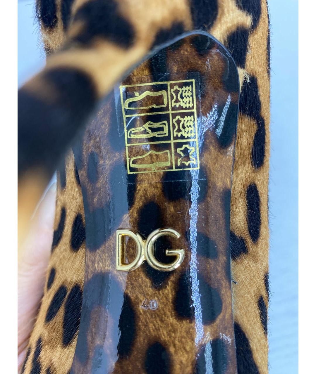 DOLCE&GABBANA Мульти туфли, фото 7
