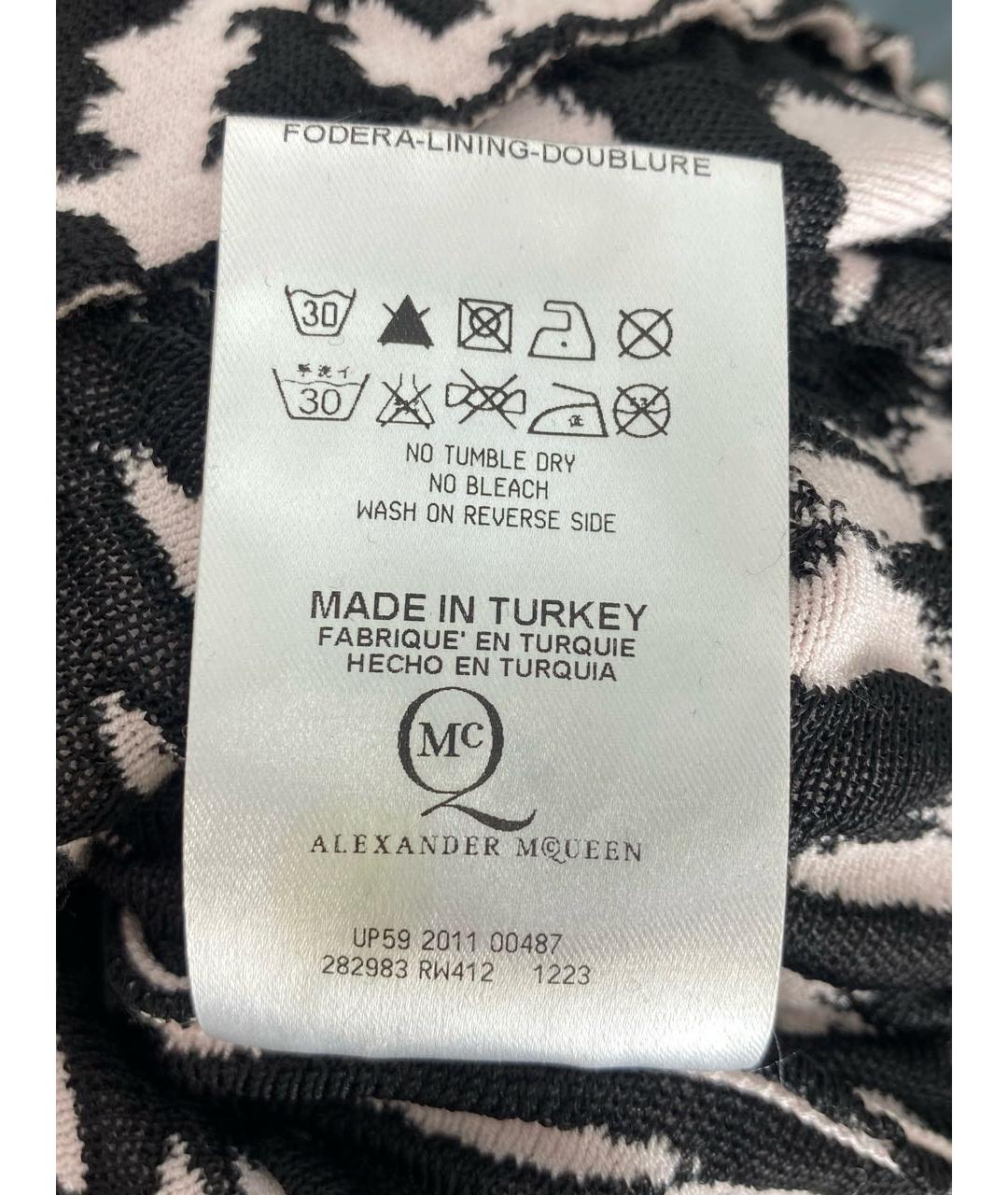 MCQ ALEXANDER MCQUEEN Мульти вискозное повседневное платье, фото 6