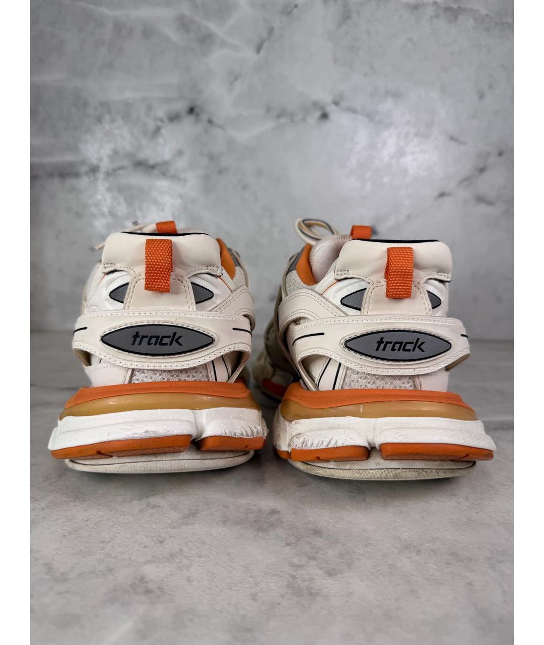 BALENCIAGA Белые низкие кроссовки / кеды, фото 3
