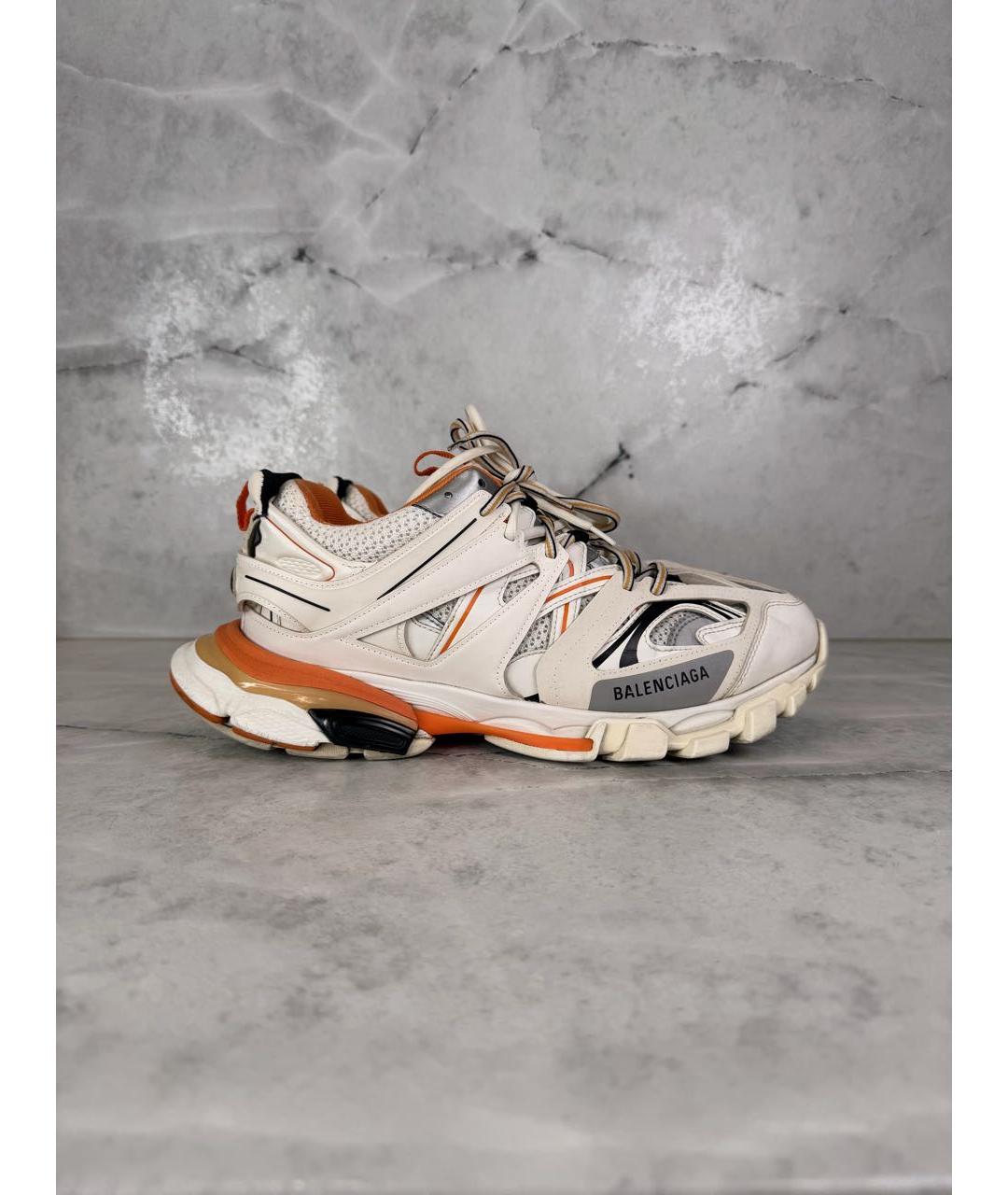 BALENCIAGA Белые низкие кроссовки / кеды, фото 9