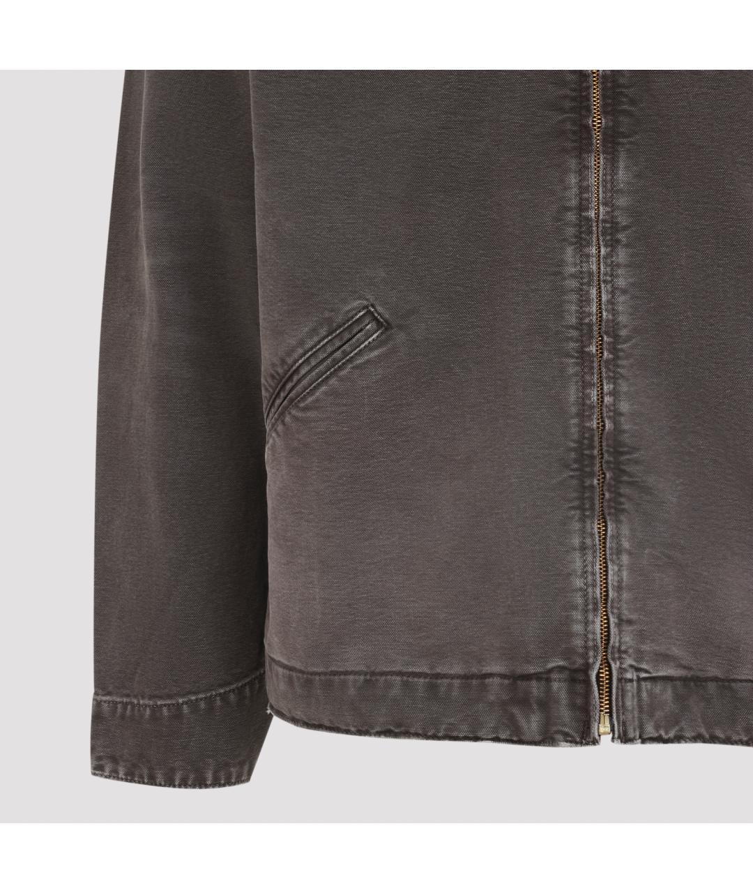 CARHARTT WIP Серая хлопковая куртка, фото 3