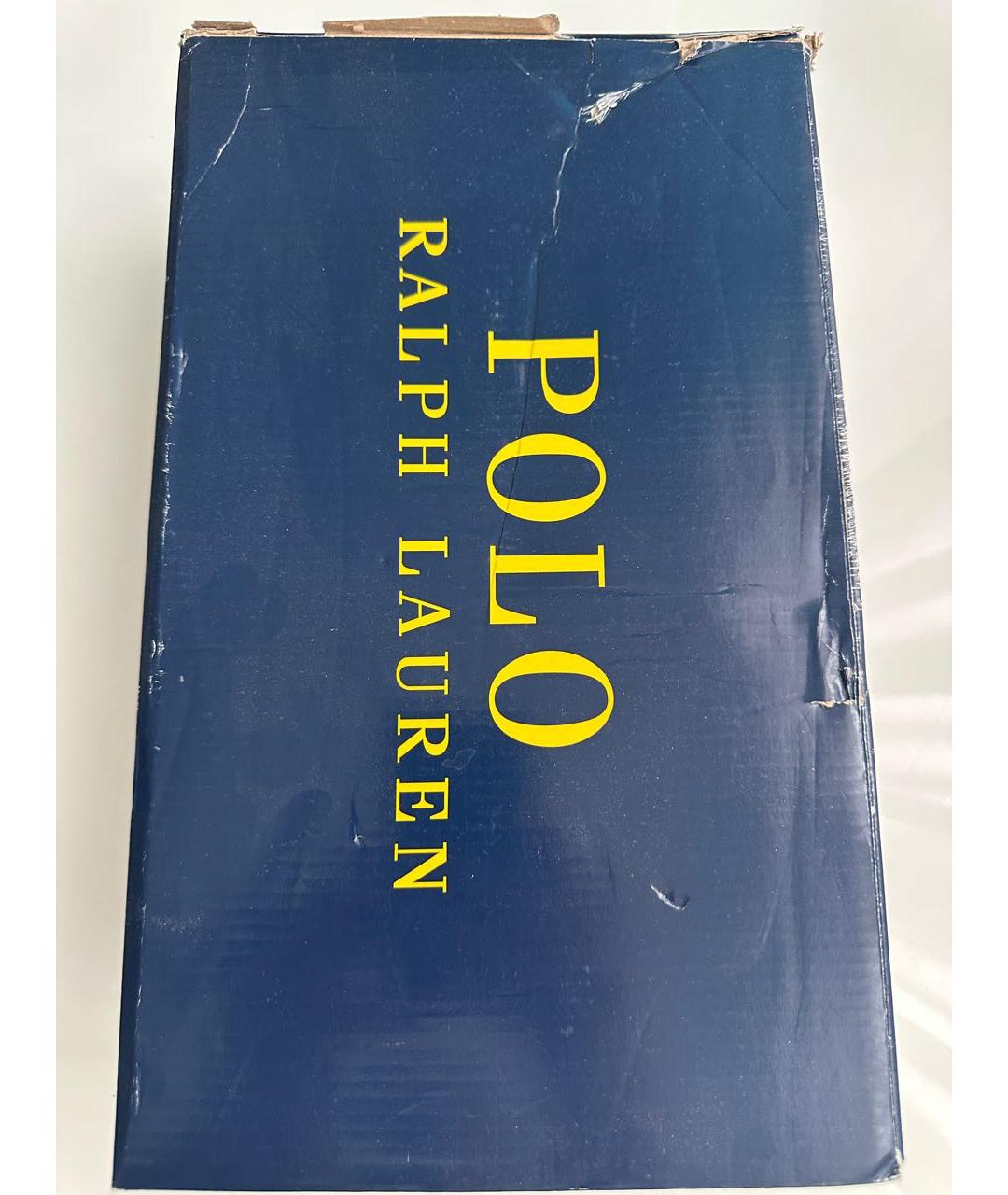 POLO RALPH LAUREN Черные кожаные туфли, фото 4