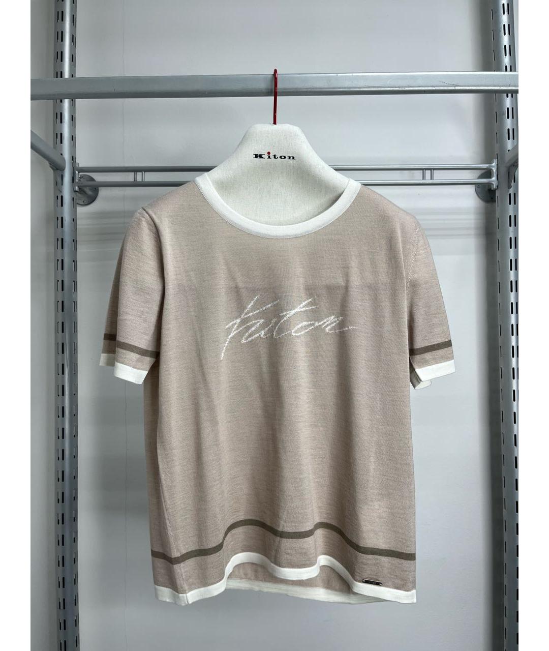 KITON Шерстяная футболка, фото 5