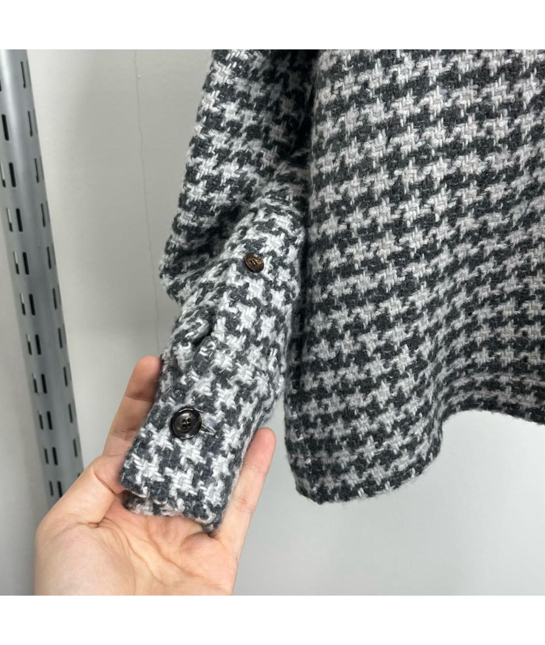KITON Серая шерстяная куртка, фото 3