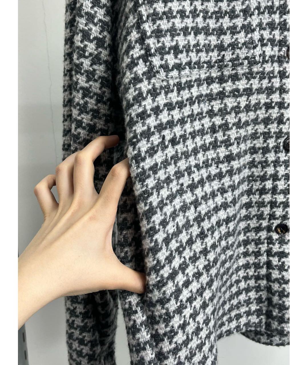 KITON Серая шерстяная куртка, фото 4