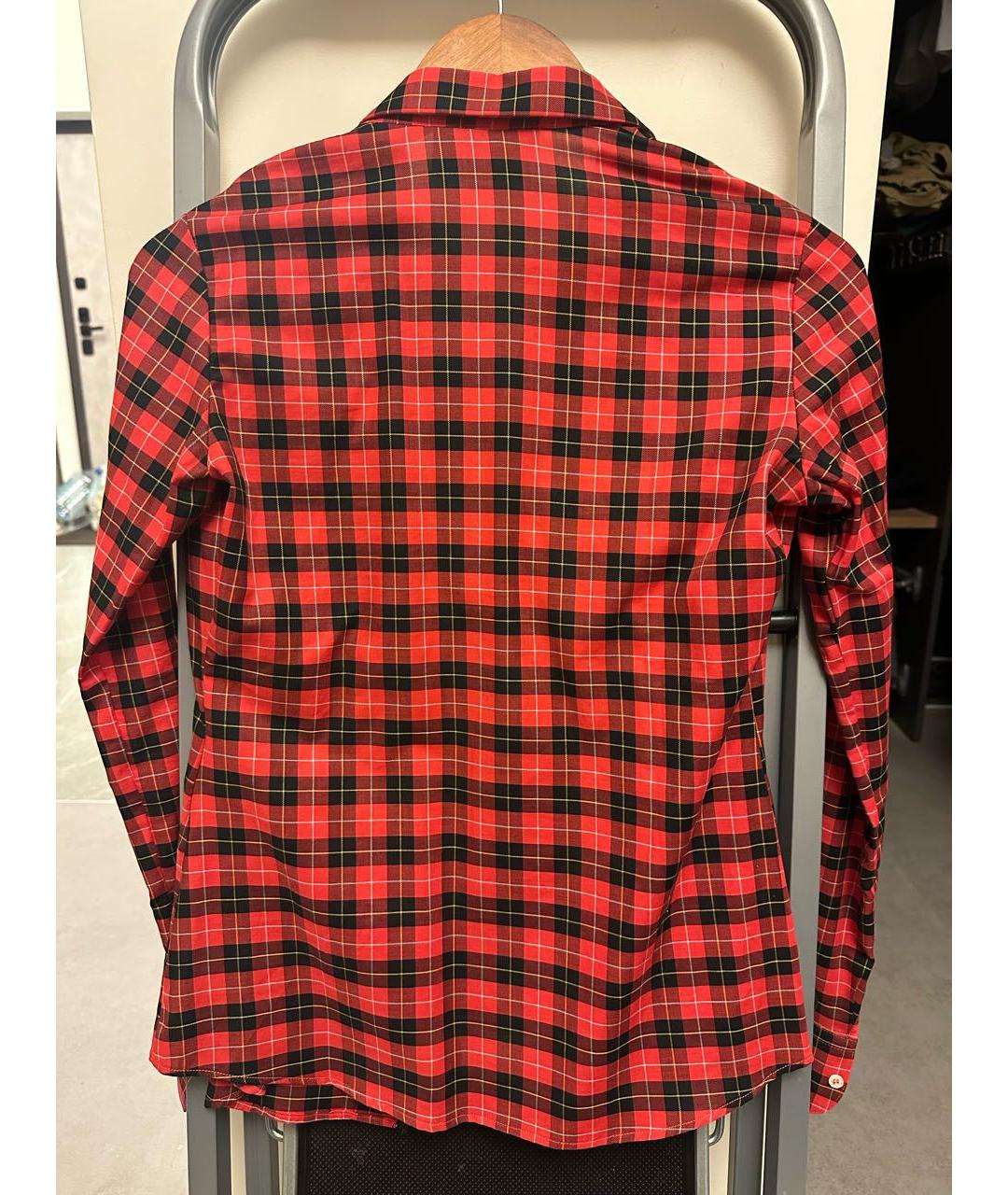PHILIPP PLEIN Красная рубашка, фото 2