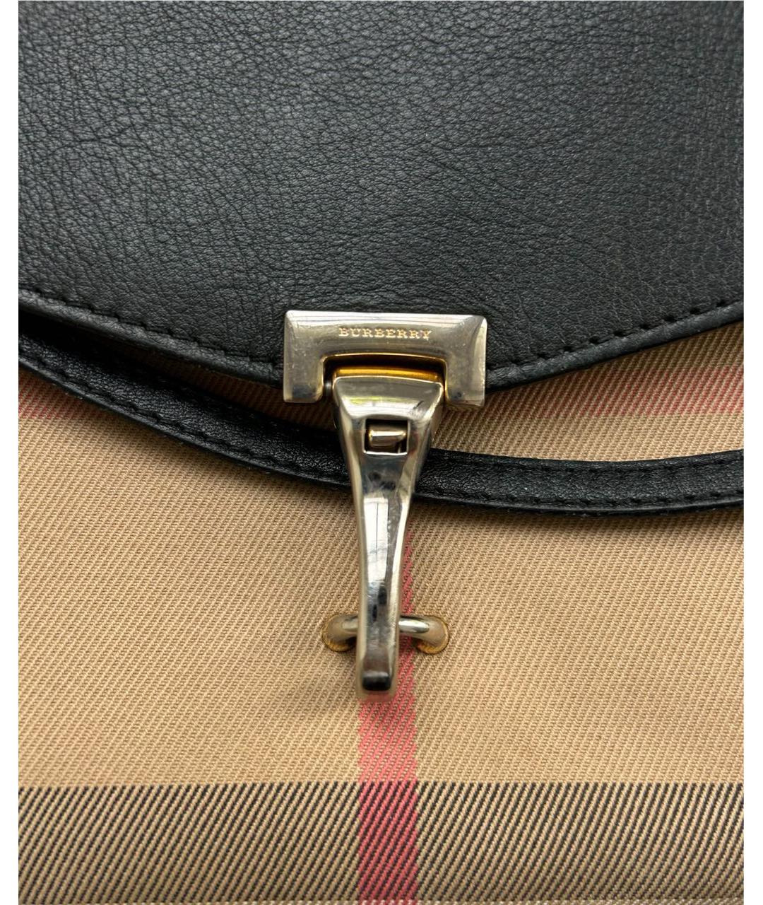 BURBERRY Черная сумка через плечо, фото 4