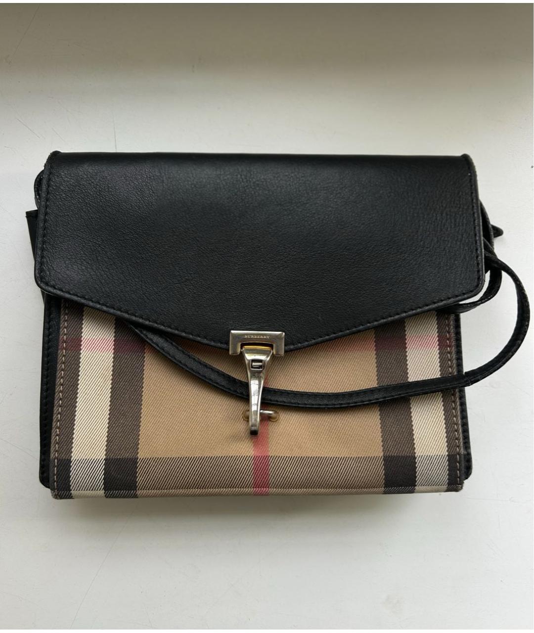 BURBERRY Черная сумка через плечо, фото 6