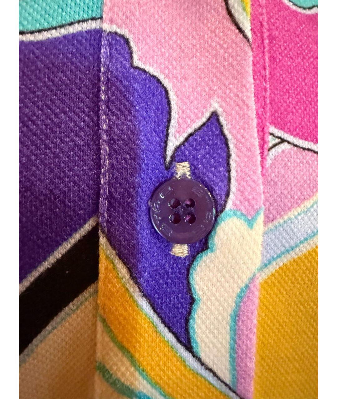 ETRO Мульти хлопковая футболка, фото 4