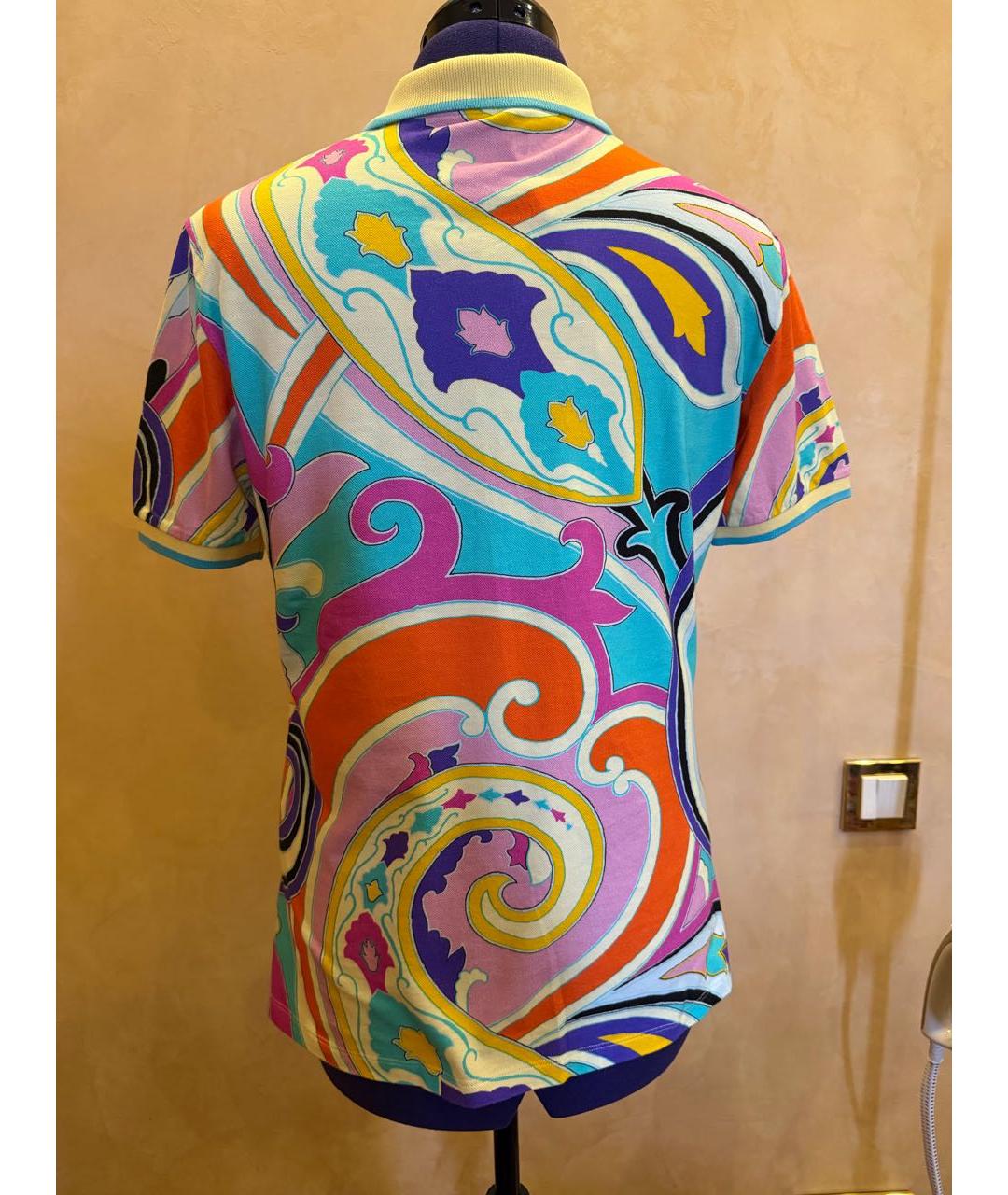 ETRO Мульти хлопковая футболка, фото 2