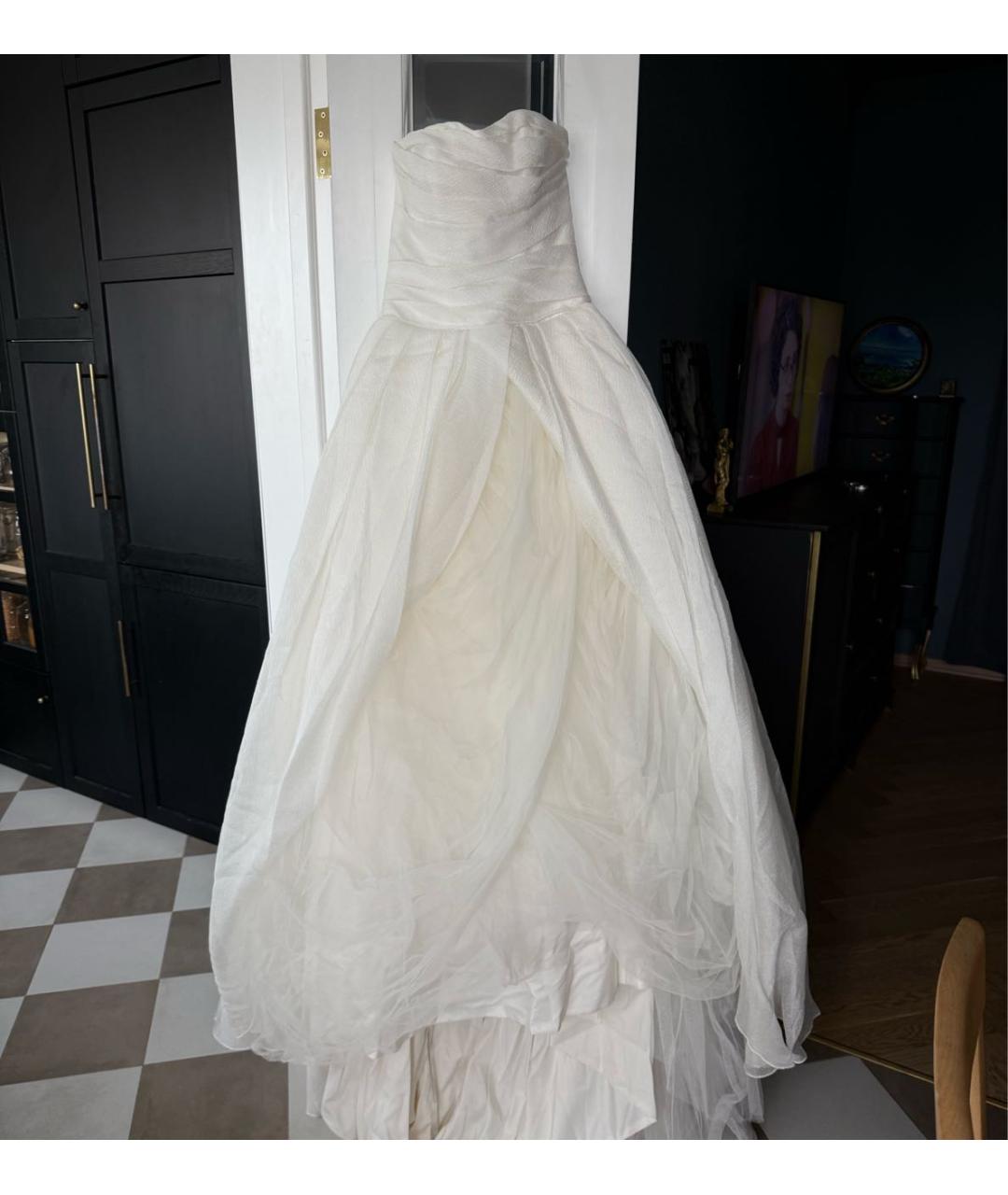 VERA WANG Белое свадебное платье, фото 5