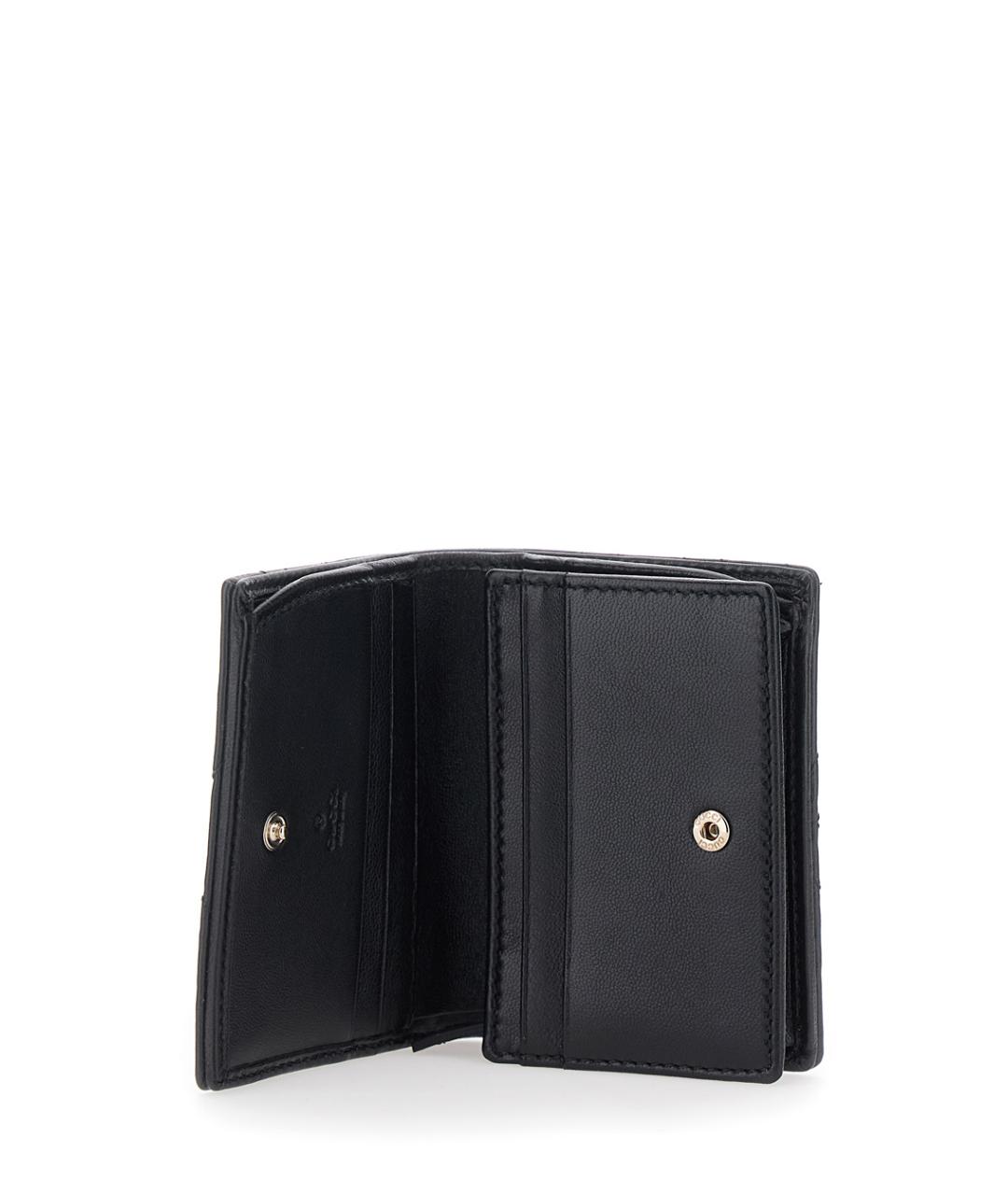 GUCCI Черный кошелек, фото 3