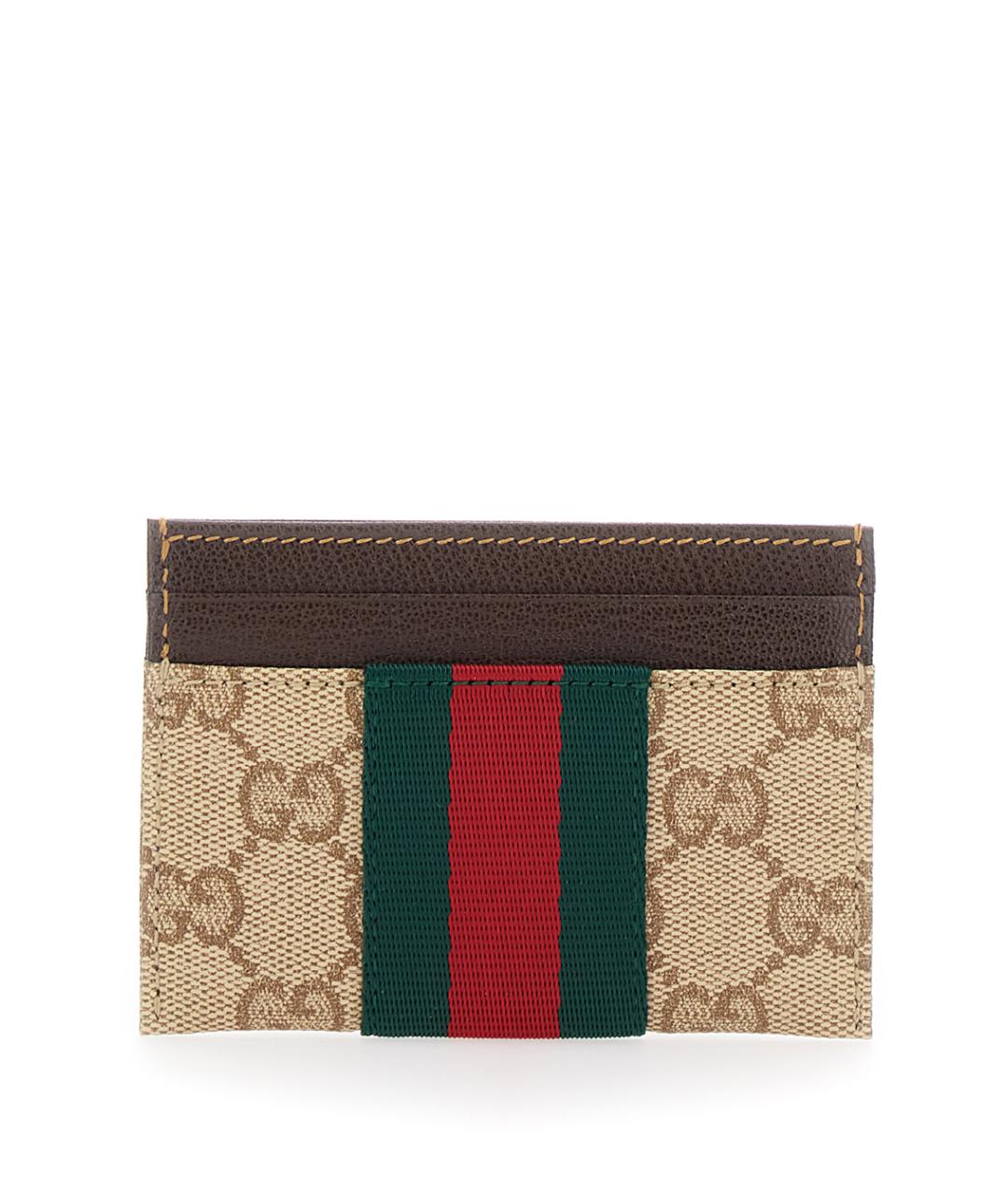 GUCCI Бежевый кардхолдер, фото 1