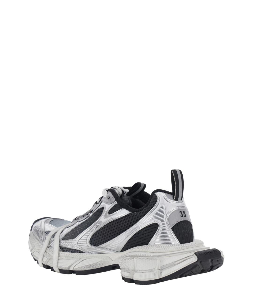 BALENCIAGA Серые синтетические кроссовки, фото 2