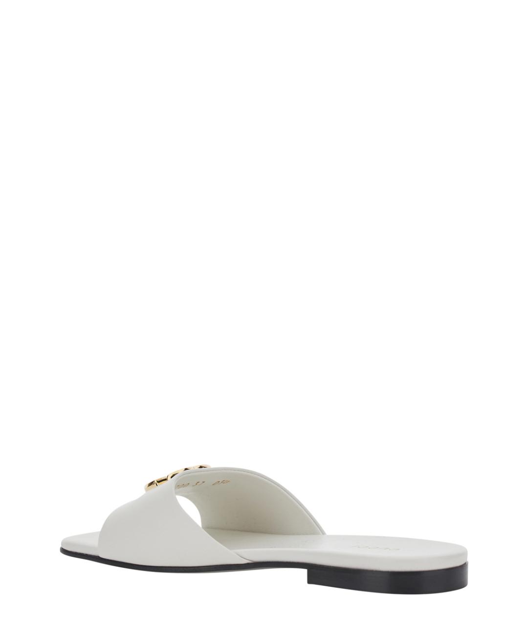 GUCCI Белые сандалии, фото 3