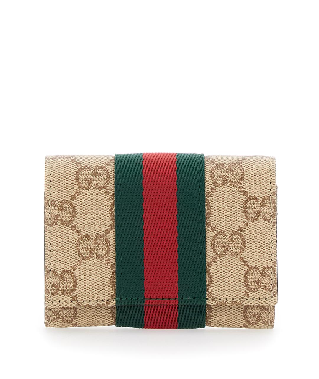 GUCCI Бежевый кардхолдер, фото 1