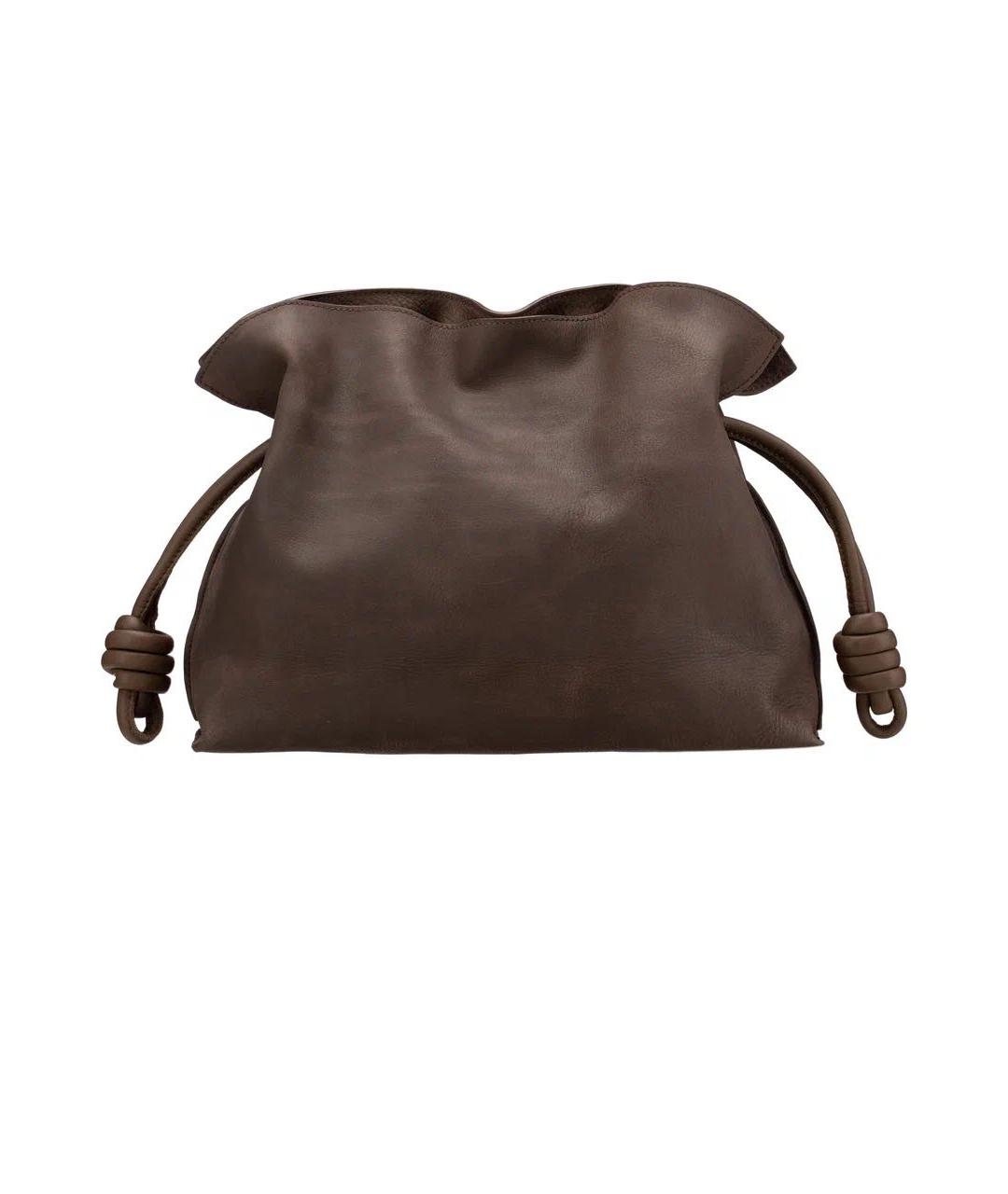 LOEWE Зеленая кожаная сумка через плечо, фото 2