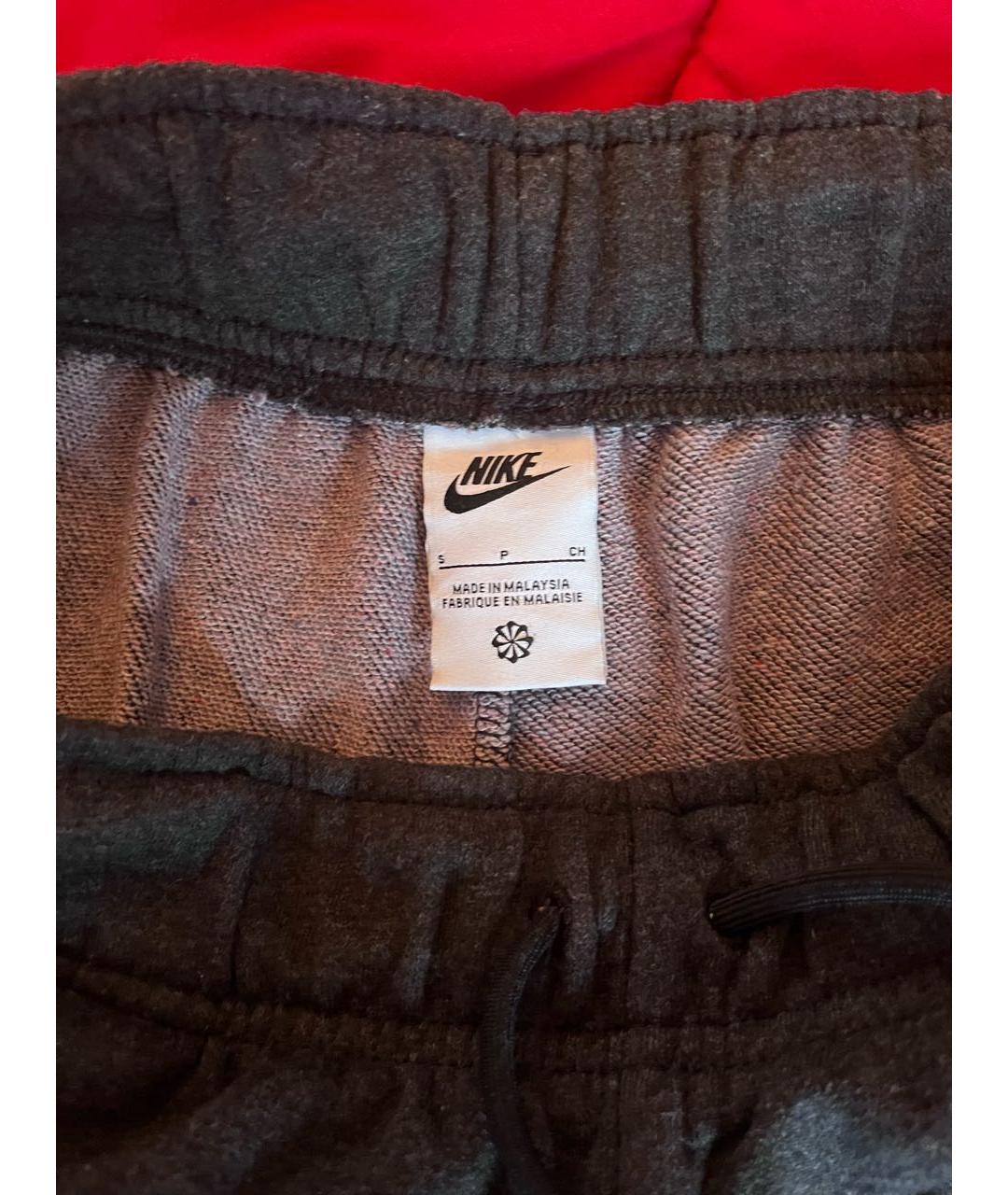 NIKE Антрацитовый хлопковый спортивные костюмы, фото 8