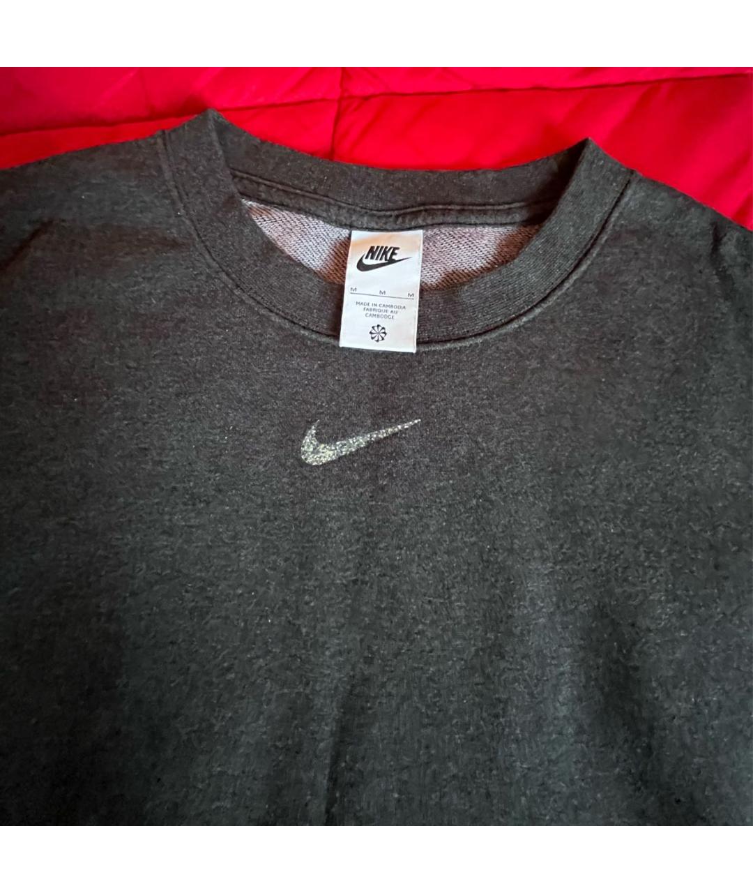 NIKE Антрацитовый хлопковый спортивные костюмы, фото 7