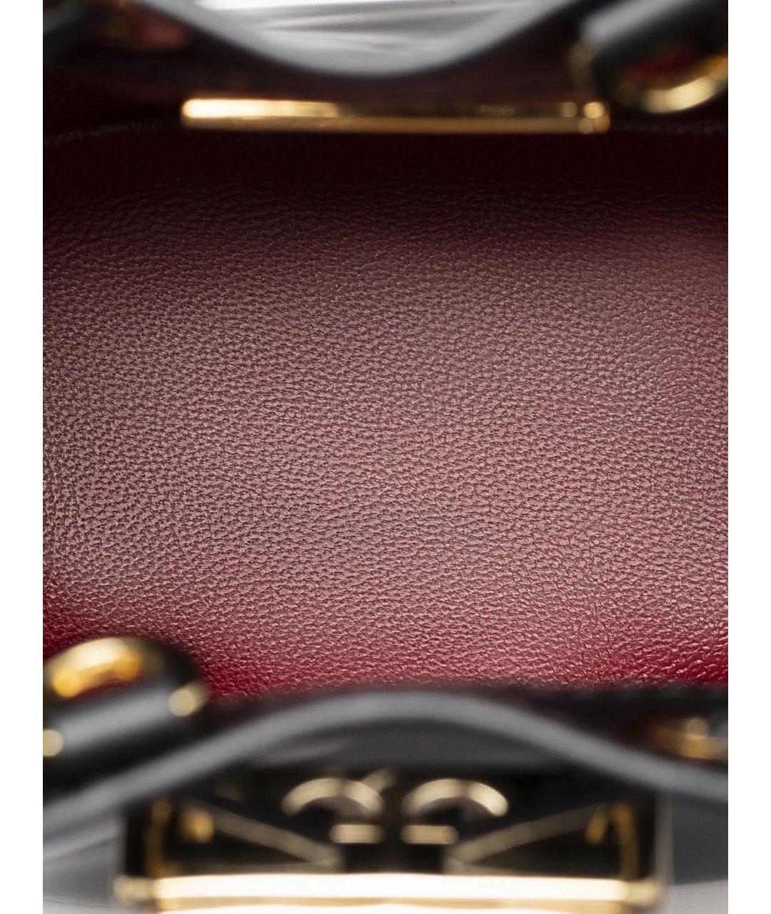PRADA Черная сумка через плечо из лакированной кожи, фото 8