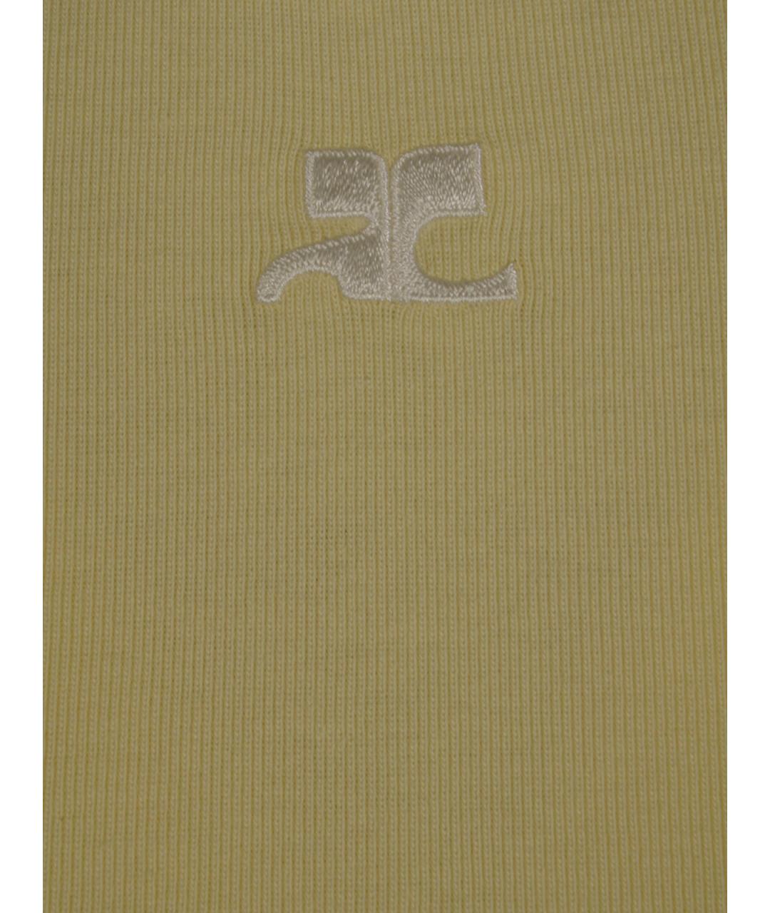 COURREGES Мульти хлопковая футболка, фото 3