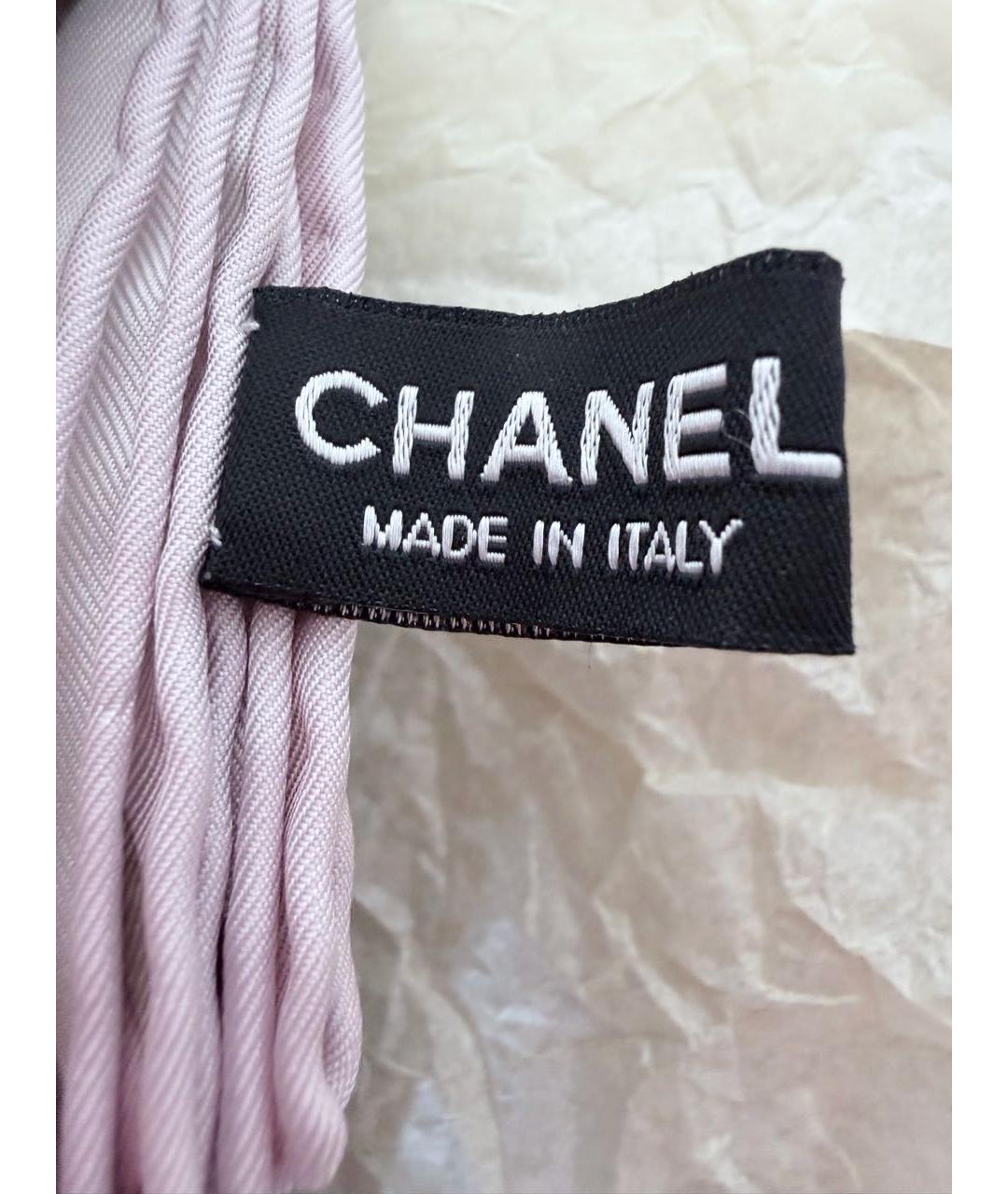 CHANEL Мульти шелковый платок, фото 6