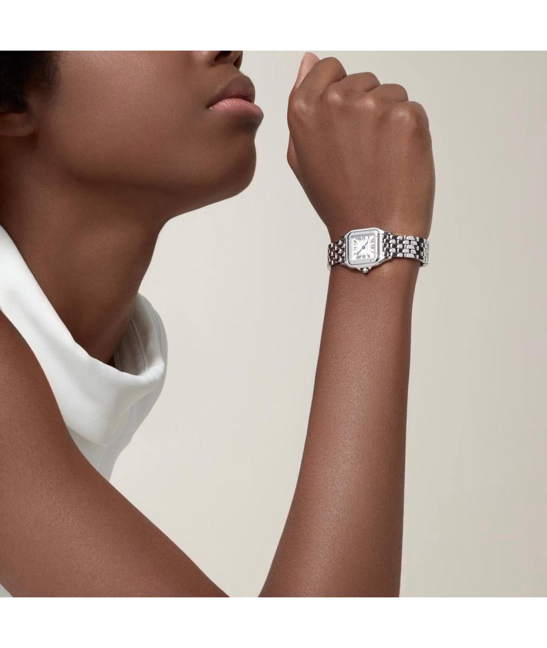 CARTIER Серебряные часы, фото 6