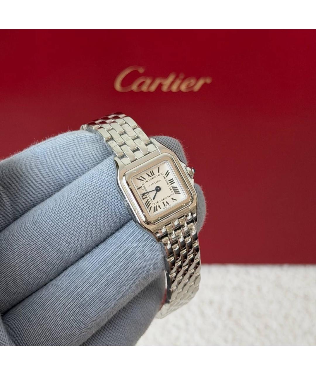 CARTIER Серебряные часы, фото 2
