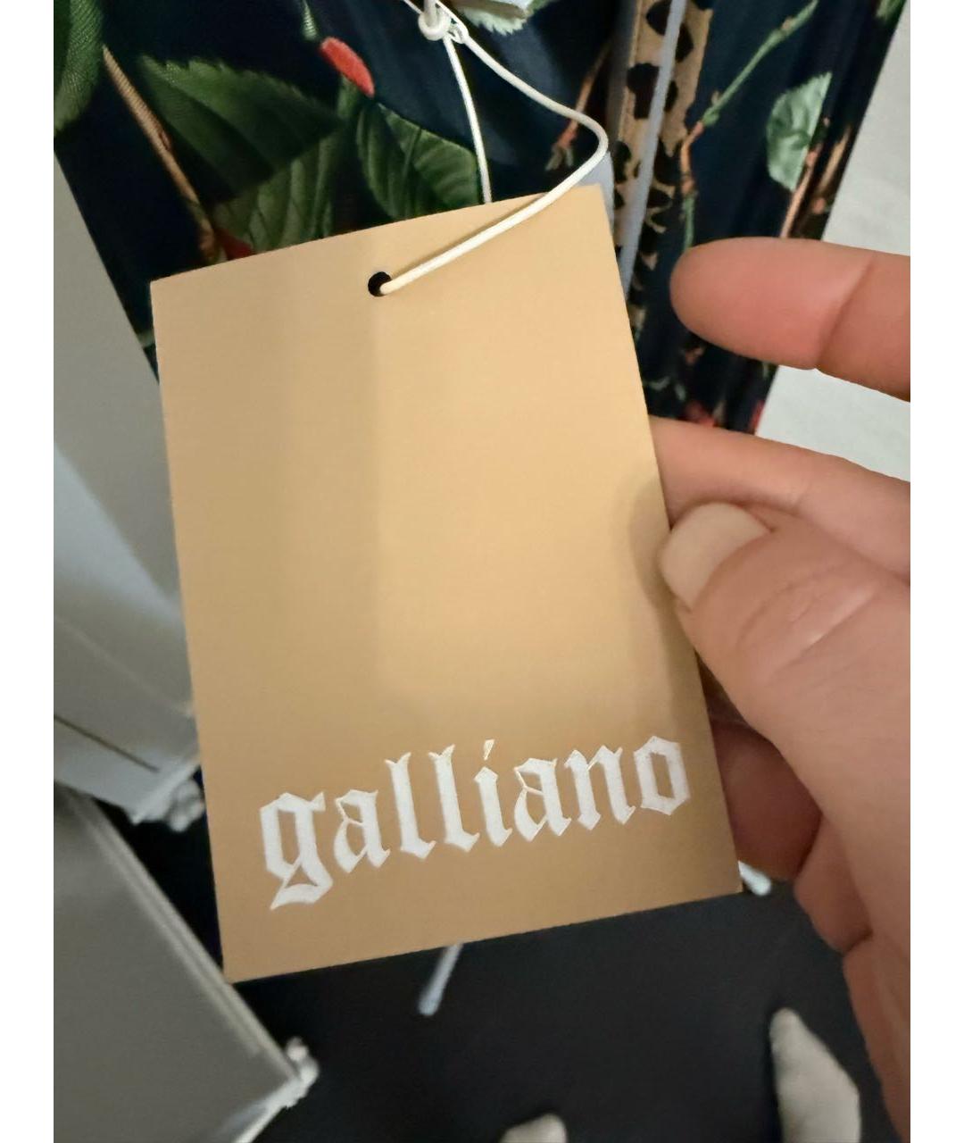 JOHN GALLIANO Мульти вискозный сарафан, фото 5