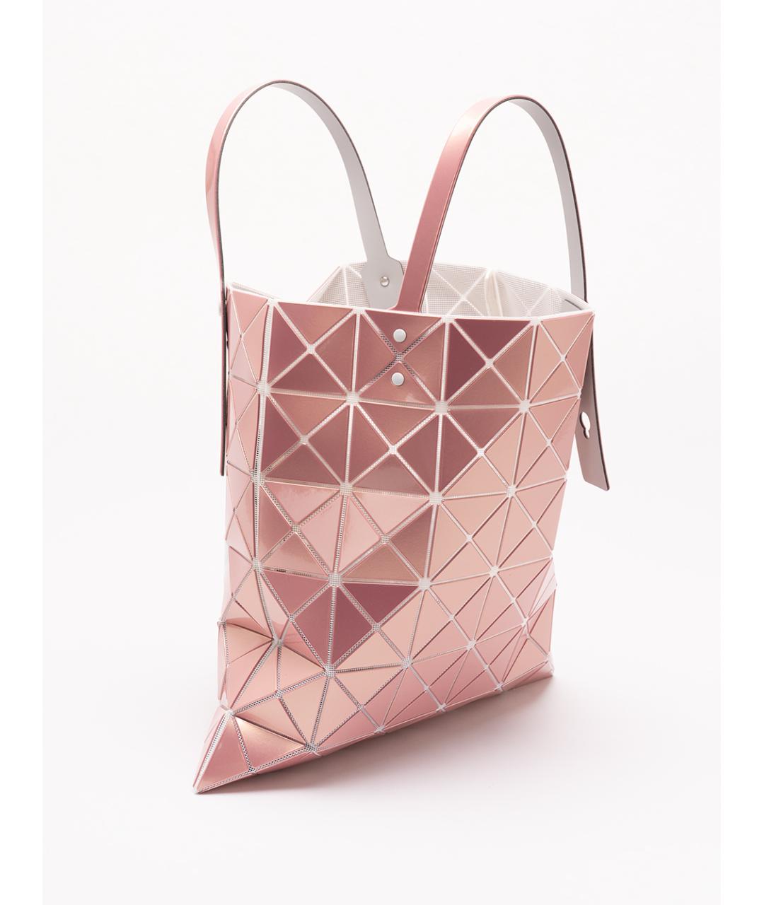 BAO BAO ISSEY MIYAKE Розовая синтетическая сумка тоут, фото 2