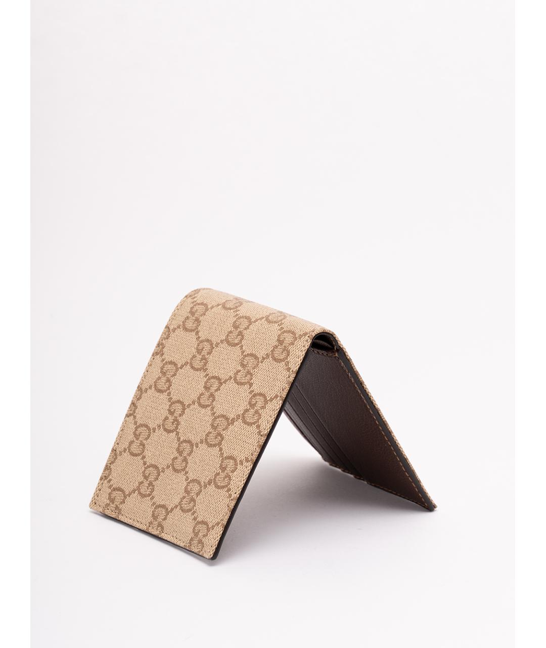 GUCCI Бежевый кошелек, фото 3