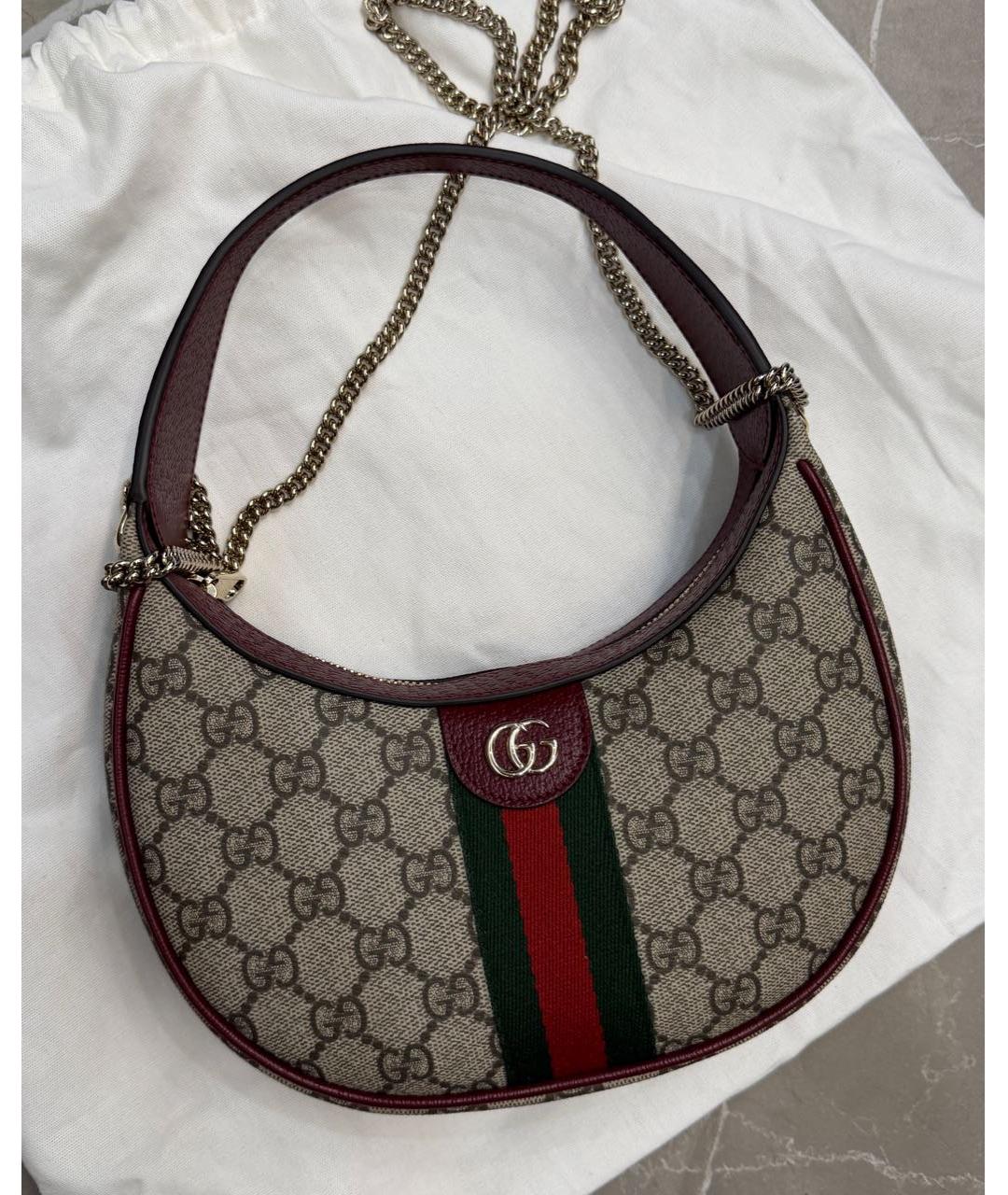 GUCCI Бежевая сумка через плечо, фото 4