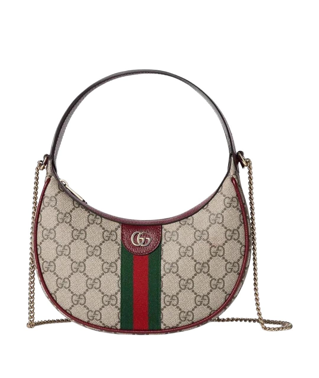GUCCI Бежевая сумка через плечо, фото 1