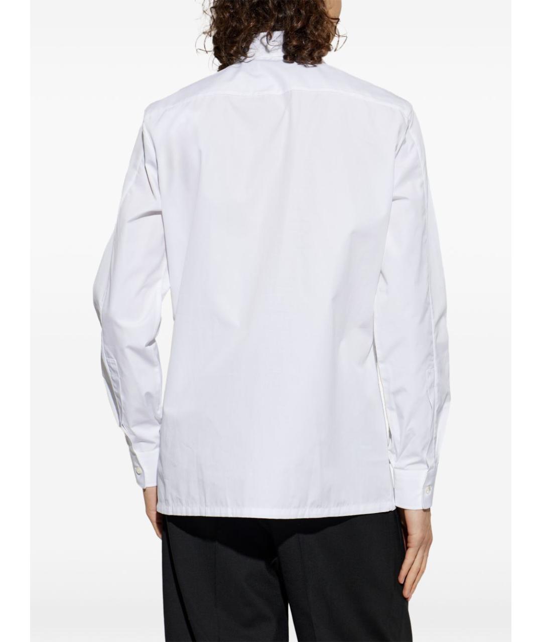GIVENCHY Белая хлопковая кэжуал рубашка, фото 4