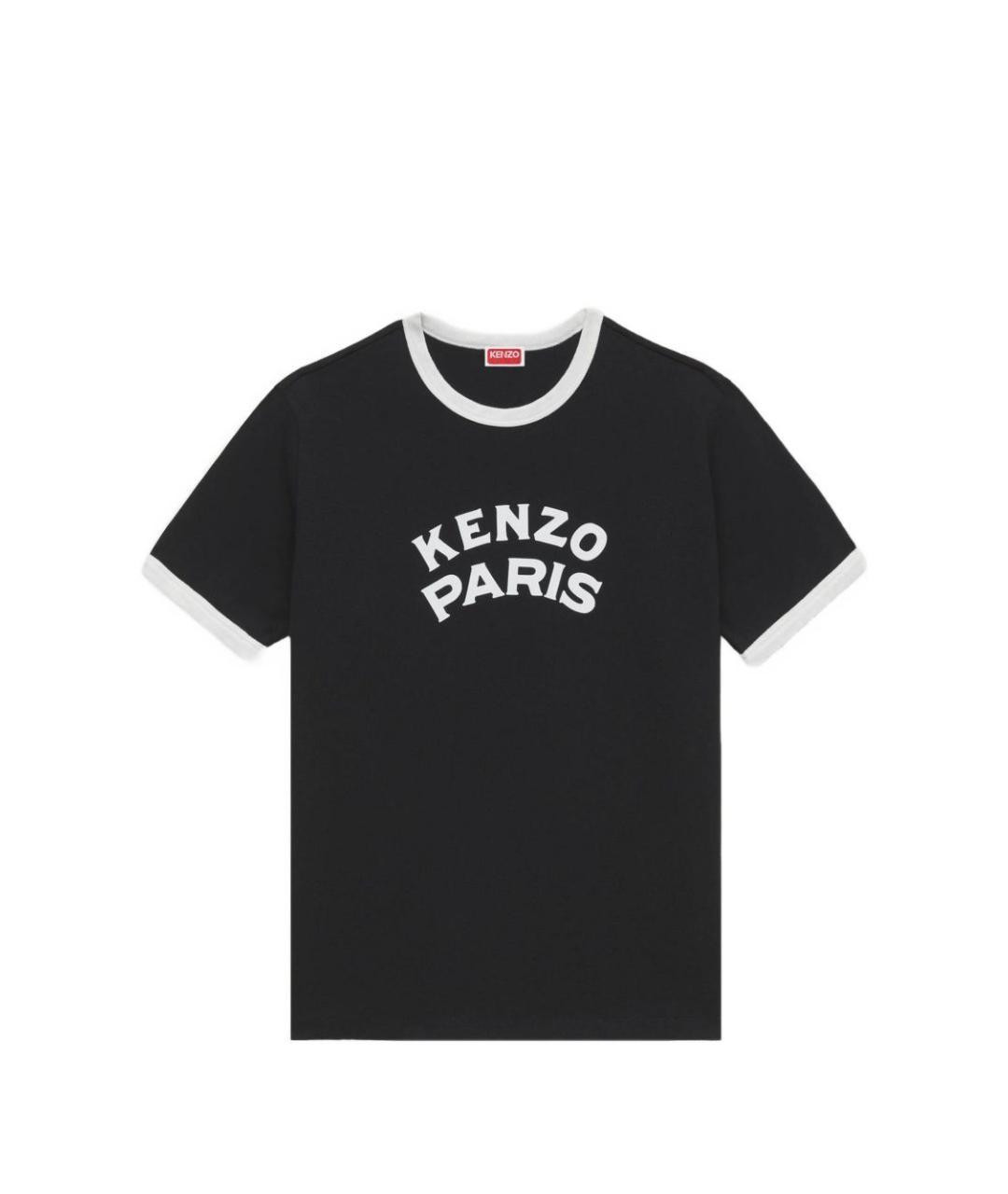 KENZO Хлопковая футболка, фото 1