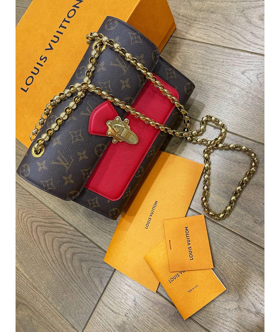 LOUIS VUITTON Коричневая сумка через плечо, фото 2