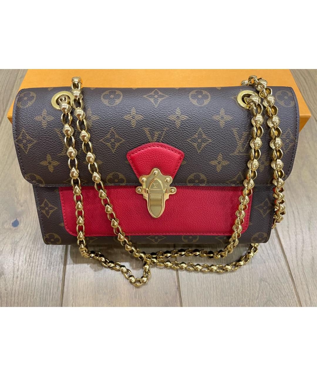 LOUIS VUITTON Коричневая сумка через плечо, фото 5