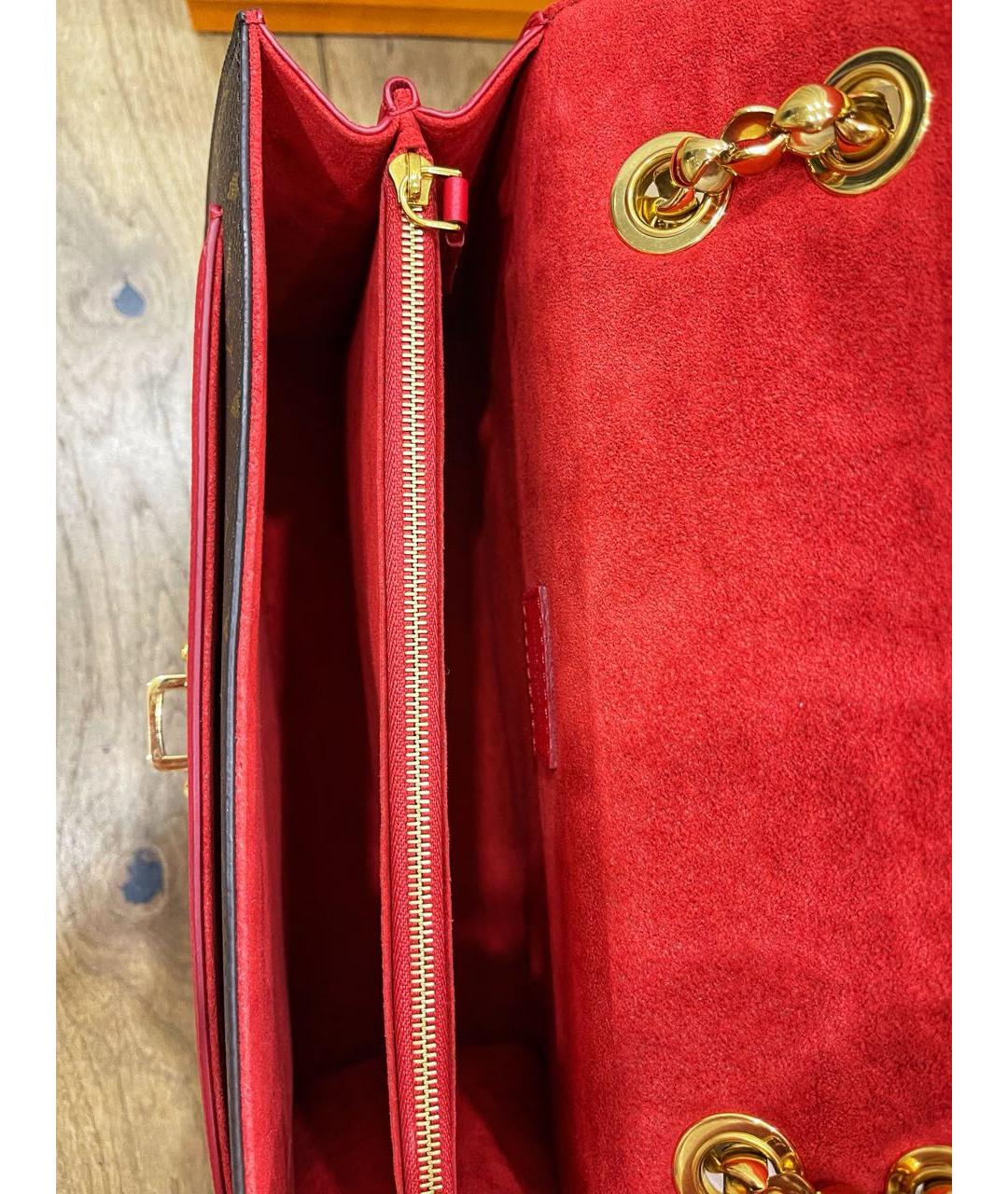 LOUIS VUITTON Коричневая сумка через плечо, фото 4