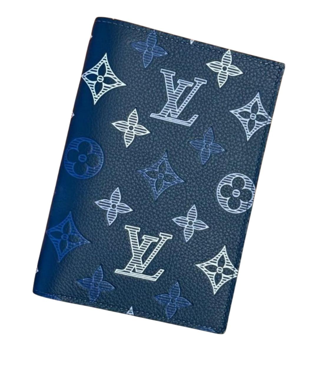 LOUIS VUITTON Темно-синий кардхолдер, фото 1