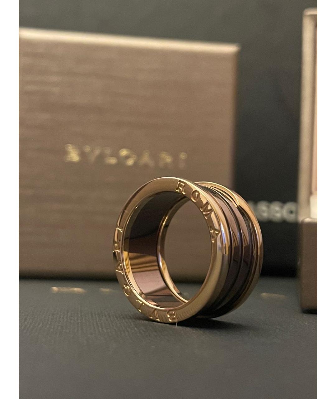BVLGARI Золотое кольцо из розового золота, фото 5