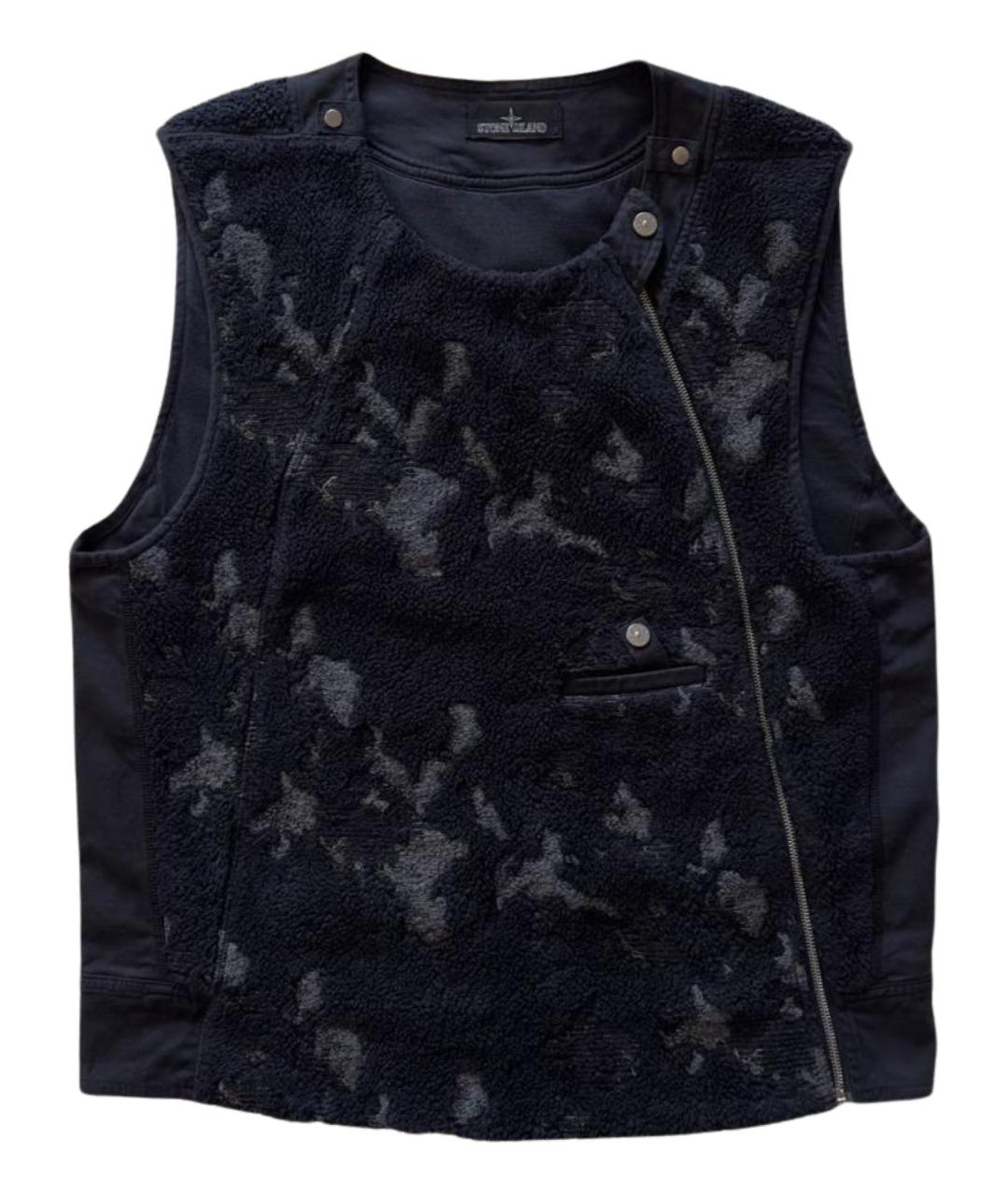STONE ISLAND SHADOW PROJECT Черный жилет, фото 1