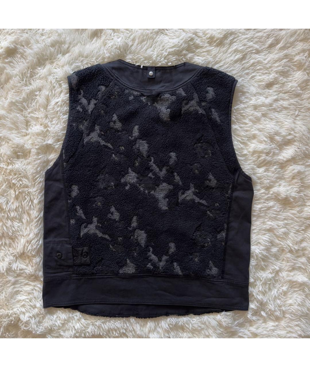 STONE ISLAND SHADOW PROJECT Черный жилет, фото 2