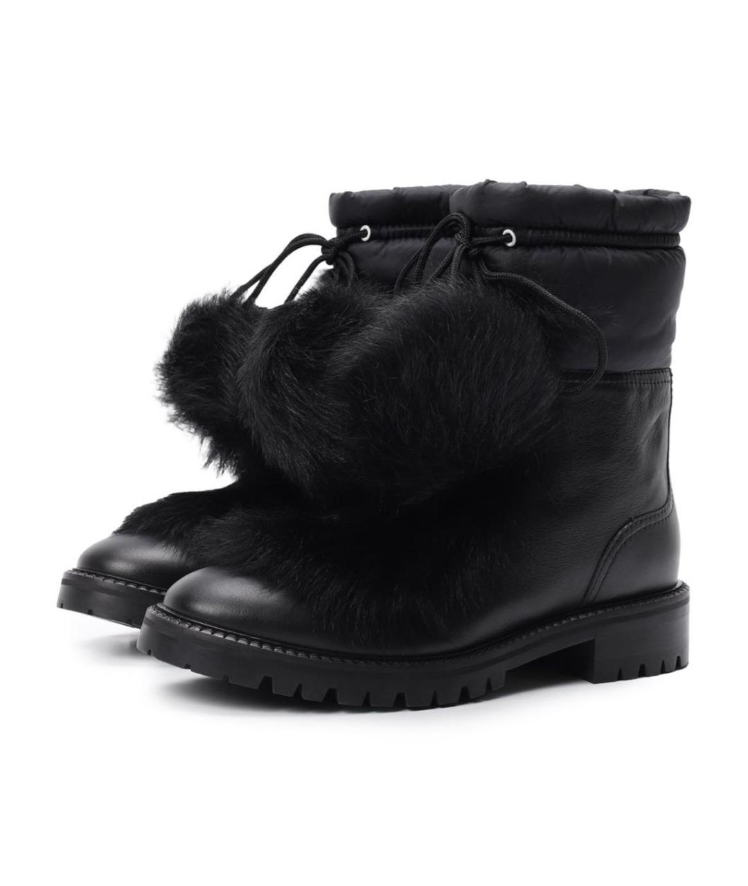 JIMMY CHOO Черные ботинки, фото 6