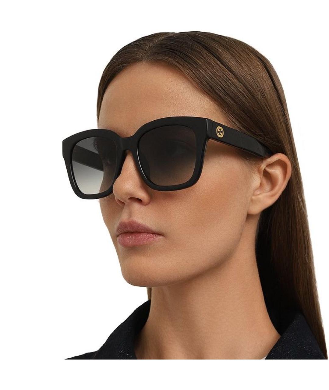 GUCCI Черные солнцезащитные очки, фото 7